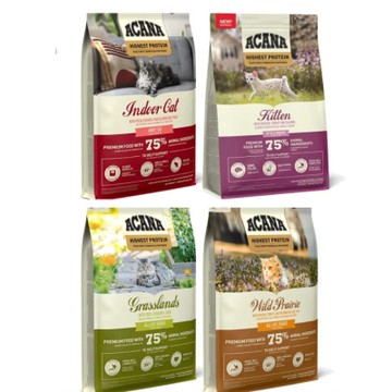 加拿大ACANA愛肯拿-無穀配方系列-幼貓室內貓全貓1.8KG★