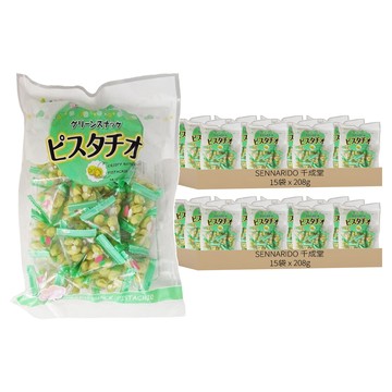 SENNARIDO 千成堂 開心果豆菓子  208g  30袋