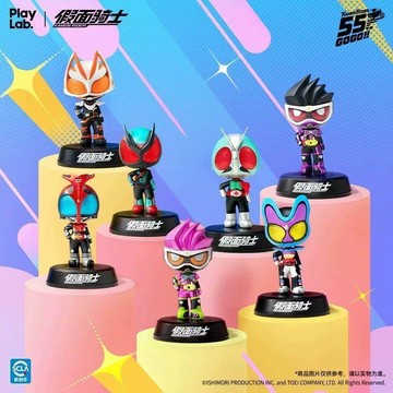 ⚡️小象嚴選⚡️正品PlayLab假面騎士搖搖樂系列盲盒55週年潮玩周邊桌面擺件禮物