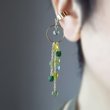 單邊耳骨夾 樹々イヤサカ