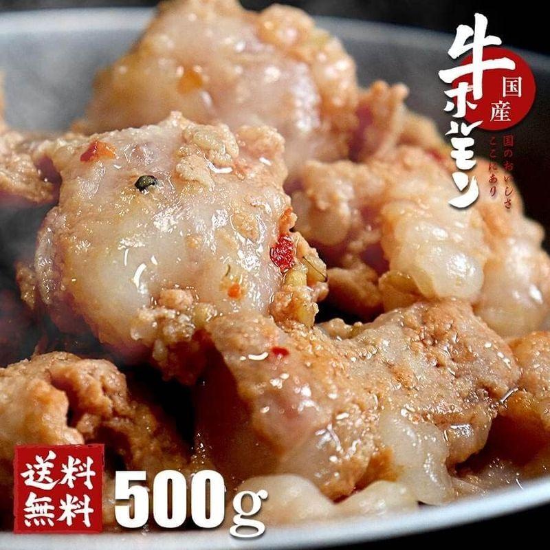 牛ホルモン焼き タレ漬 500g