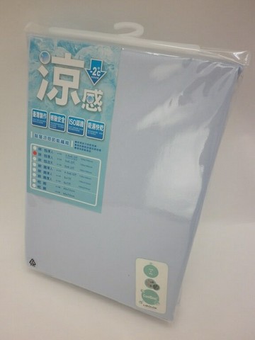 台灣素雅涼感紗床包-加大