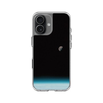 iPhone 17 Clear Case（相機按鈕） 透明 - NASA - 凸月