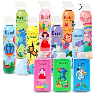 【蝦皮直營】Briel 韓國 魔法泡泡兒童沐浴慕斯 沐浴泡泡 魔法泡泡 趣味泡泡 沐浴液態史萊姆