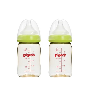 Pigeon 母乳實感PPSU寬口奶瓶160mlx2