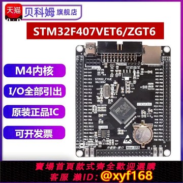 {可打統編 保固一年}STM32F407VET6標準版單晶片開 ??發板Cortex-M4核心板/STM32系統板