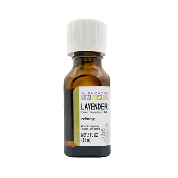 Aura cacia 美國進口 薰衣草精油 0.5oz (15ml)