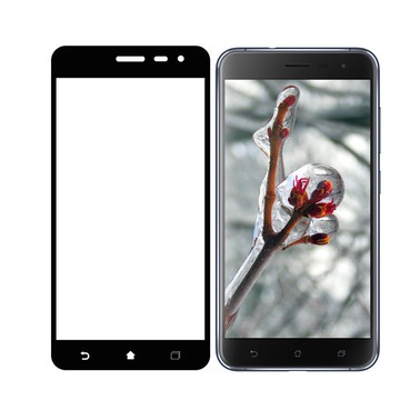 【黑/白/金/粉】Asus ZF3 ZE552KL 全膠高品質滿版螢幕保護貼 鋼化玻璃貼膜 全螢幕覆蓋 鋼化膜 保護貼