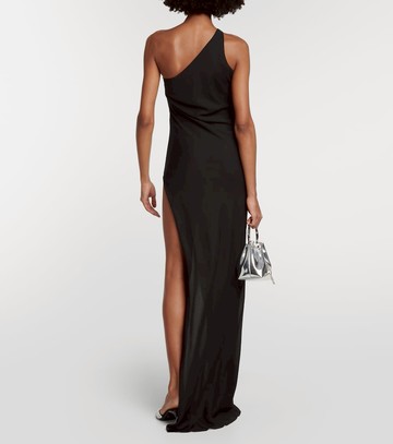 Mônot One-shoulder chiffon maxi dress