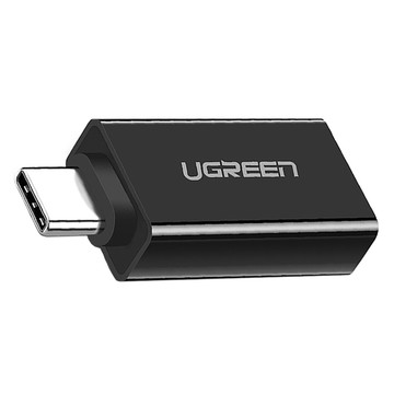 UGREEN 綠聯 USB 3.1 Type-C-USB 3.0高速轉接頭  28mm  深邃黑  1個