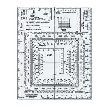 [2美國直購] Westcott UTM 製圖器 GR-4 GPS座標  準確比例測量 設計 建築 工程