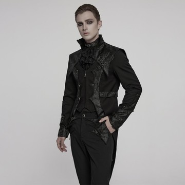 哥德吸血鬼獵人雲肩燕尾服外套