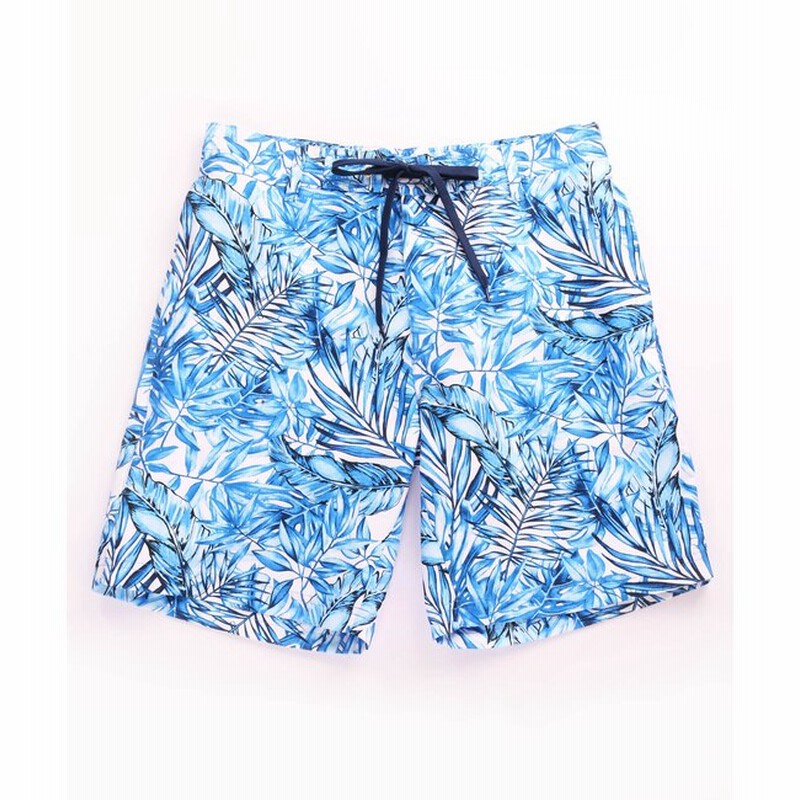 ピークアンドパイン Peak Pine リーフ柄ミディアム丈サーフパンツ 通販 Lineポイント最大1 0 Get Lineショッピング