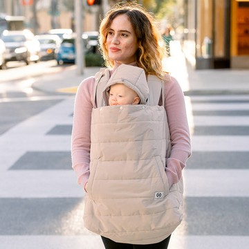 hugpapa｜超輕量 防潑水 Air 空氣防風嬰兒保暖罩