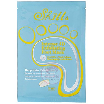 SHILLS 舒兒絲 膠原蛋白告別乾裂去厚角質美足膜(1對入)【小三美日】