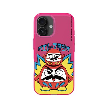 iPhone 16 Clear 粉漾桃 - Paiheme Studio - Daruma Family