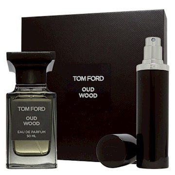 Tom Ford 私人調香系列 Oud Wood 神秘東方禮盒(淡香精 EDP 50ml+隨身瓶10ml) 平行輸入