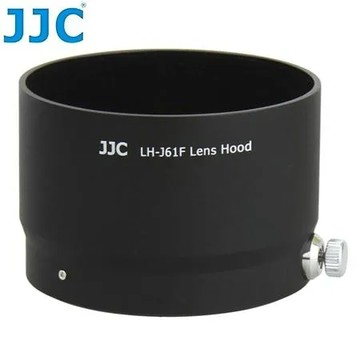 JJC副廠Olympus副廠相容奧林巴斯原廠LH-61F遮光罩LH-J61F BLACK;可倒裝反扣,金屬製)適M.ZU
