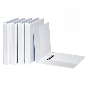 【同春】白色D型2孔夾 12個入 /箱 F100D-2