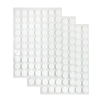 Mariforet 強力黏著圓形貼紙 10mm 70入  透明  3個