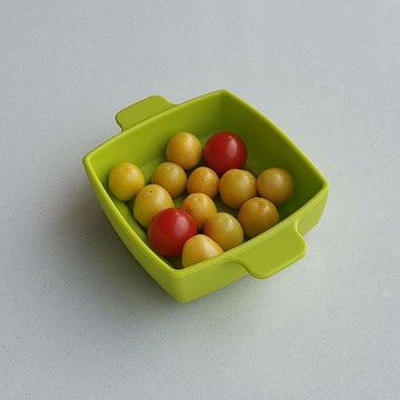 出口單方形多功能硅膠烤碗焗碗加厚醬汁碗耐高溫兒童碗350ml