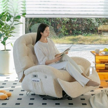 頭等太空沙發艙懶人休閑搖椅家用客廳臥室單人多功能電動旋轉躺椅[010209DD]