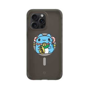 iPhone 15 Pro Max AirX 本質黑 - 貓貓蟲咖波 Bugcat Capoo - 招財咖波