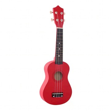 繽紛色烏克麗麗 紅色  21吋  1支