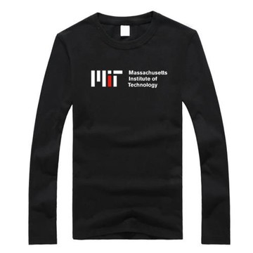 麻省理工學院T恤校服 學院派MIT長袖t恤 美國大學留學生衣服