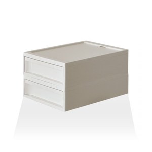 【RISU】北歐風堆疊抽屜櫃組 S -白色