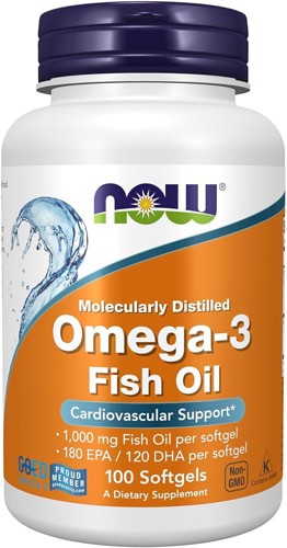 NOW Omega-3 100 Softgels