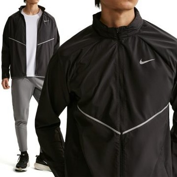 Nike As M Nk Uv Rpl Miler Jkt 外套 男款 黑色 收納 夾克 運動 休閒 IF2370-010