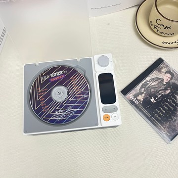 CD機 音響CD機 家用CD播放機 熱銷專輯黑膠光盤播放cd機家用音箱便攜充電款播放機生日