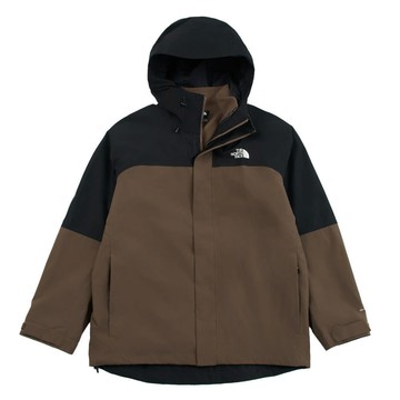 The North Face 北面 男 DryVent防水透氣 抓絨內裡連帽三合一外套 NF0A89ZP5EX