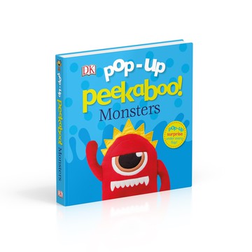 DK 躲貓貓大翻頁立體書：有怪獸！【DK Pop-Up Peekaboo! Monsters】