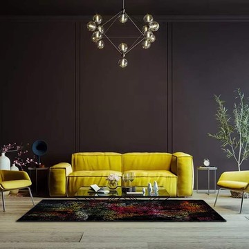 【Fuwaly】尼爾黑地毯-200x290cm