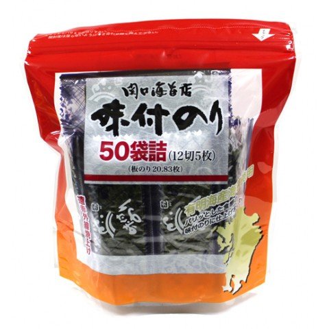 関口海苔店　有明海産味付のり12切5枚　 50束