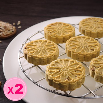 【廠商直送】鳳盒子杏仁五穀餅12入*2盒組