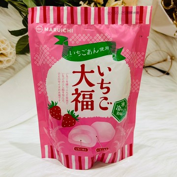 日本 MARUICHI 丸一 大福餅 大福麻糬 草莓大福 紅豆大福 冰涼也很好吃喔！