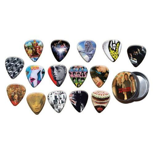 Rolling Stones 15 X ギターピック with Tin Gold Range Plectrums