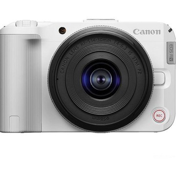 Canon 佳能 EOS R50 V KIT（RF-S14-30mm f/4-6.3 IS STM PZ）白色 公司貨