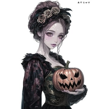 【9 月新品】07-151-0124 人物貼紙 瘋狂哥德萬聖節