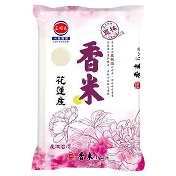 三好米 花蓮產 香米  6kg  1包  未分級