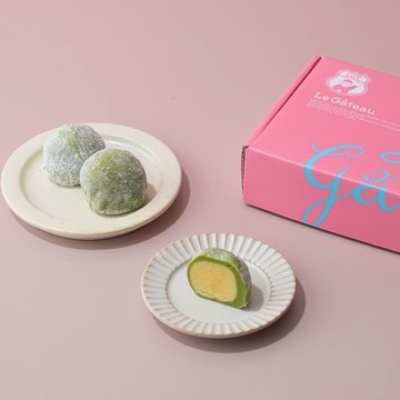 【栗卡朵洋菓子坊】日式綠豆芝芝豆大福(6入/盒)