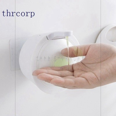 壁掛け 液体ディスペンサー 手動 石鹸 シャンプー ディスペンサー ボディソープ ハンドソープ 浴室 キッチン 風呂 2個セット
