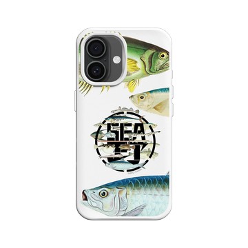 iPhone 16 SolidX 白 - KID - 魚群海釣