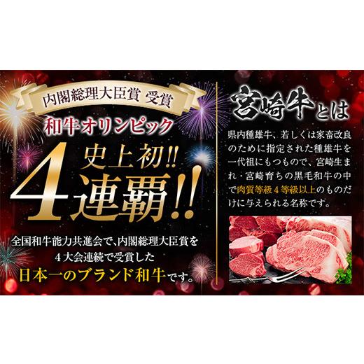 ふるさと納税 宮崎県 日南市 数量限定≪6か月お楽しみ定期便≫宮崎牛贅沢満喫セット(総重量2.5kg)　肉　牛　牛肉　国産 LD1-23