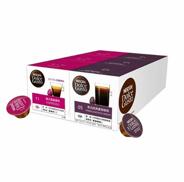 [COSCO代購5] D124858 Dolce Gusto 雀巢義式濃縮+美式經典濃郁咖啡膠囊組