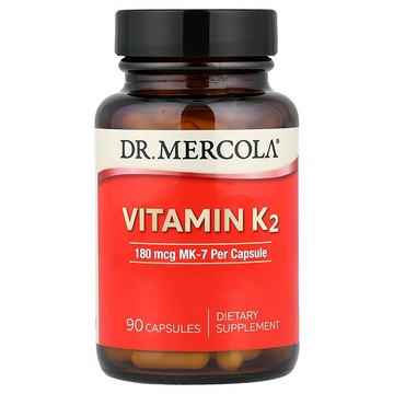 Dr. Mercola, 維生素 K2，180 毫克，90 粒膠囊