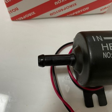 【臺灣熱銷】12V福特洋馬挖掘機皮卡HEP-02A電子泵外置汽油柴油燃油電動泵【推薦】